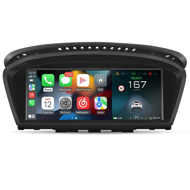 AWESAFE Car Radio Stereo for BMW Serie E60 E61 E63 E64 E90 E91 E92 CCC 1990-2022