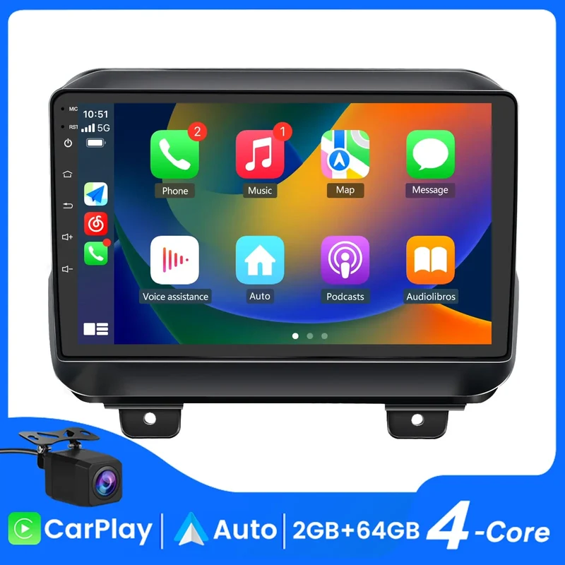 AWESAFE Android 13 Car Radio Stereo for Jeep Wrangler JL Gladiator 2022