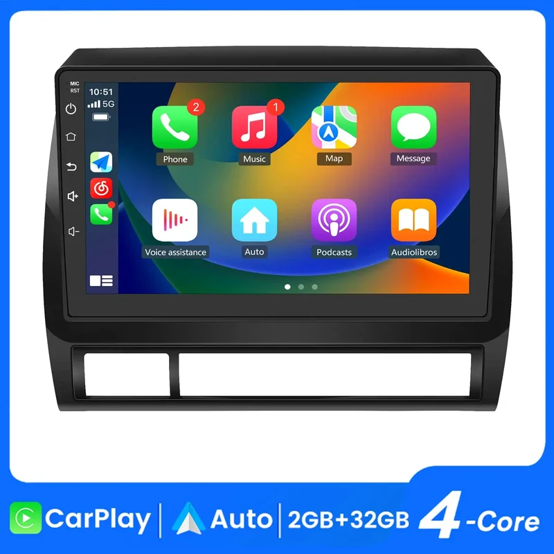 AWESAFE Android 13 Car Radio Stereo with DSP FM Radio for Toyota Tacoma 2005-2015