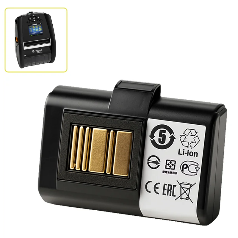Batterie de remplacement pour imprimantes mobiles Zebra | Agoz Li-Ion haute capacité