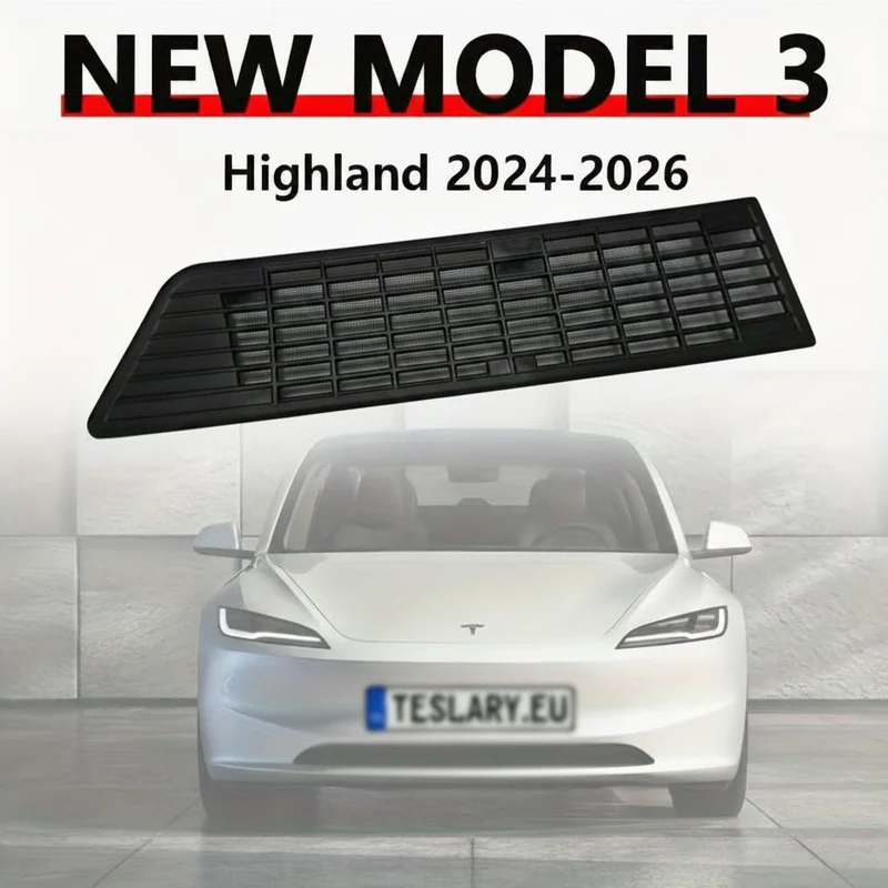 Grille d'aération pour Tesla Model 3 Highland 2024-2026