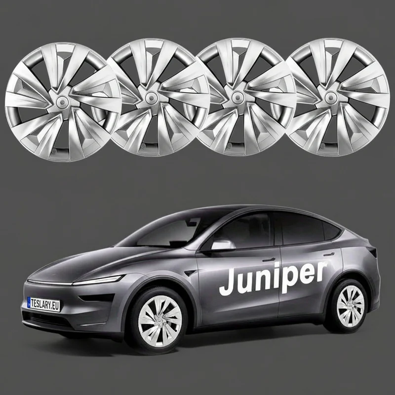 Teslary Model Enjoliveurs Y Juniper 19" Unique S30 argentés