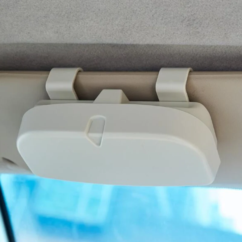 Sun Visor Sunglasses Holder Storage
