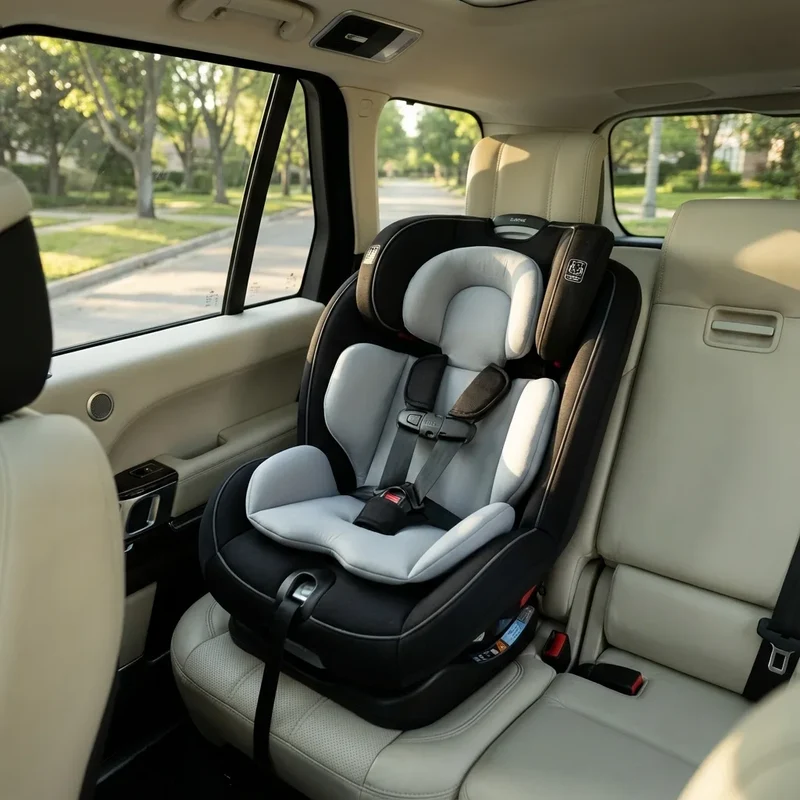 Bébé coussin de siège de voiture - Réducteur Morphologique Gris