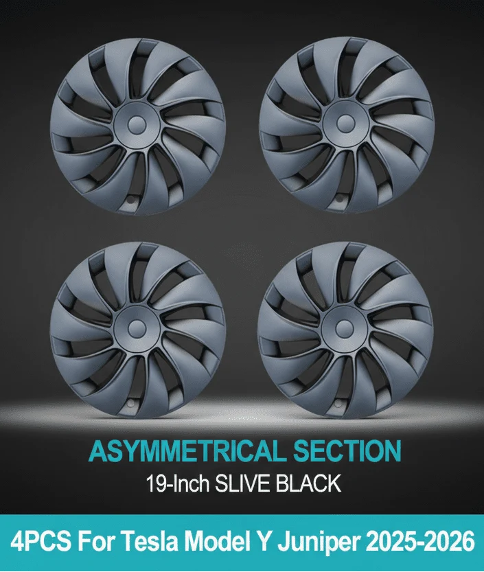 Teslary Model Enjoliveurs Y Juniper 19" style induction noir mat