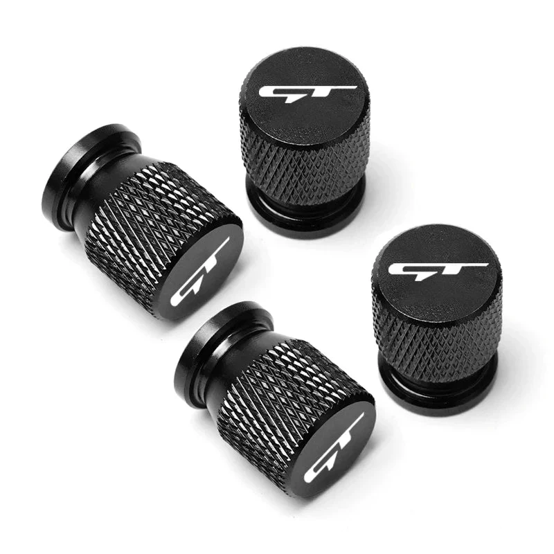 Bouchons de valve de pneu étanches et anti-poussière Kia GT GT Line avec logo