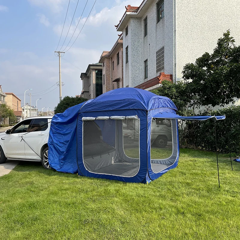 Vehicle-mounted Extended Tent Structure