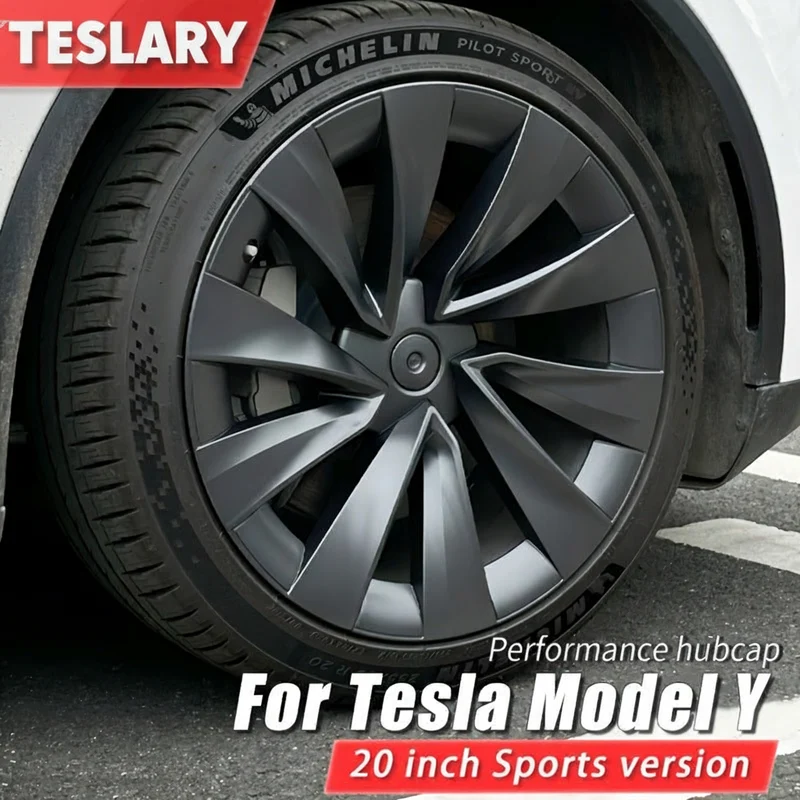 Tesla Model Enjoliveurs de roue Y+ Juniper 2025 Noir mat 20" style performance
