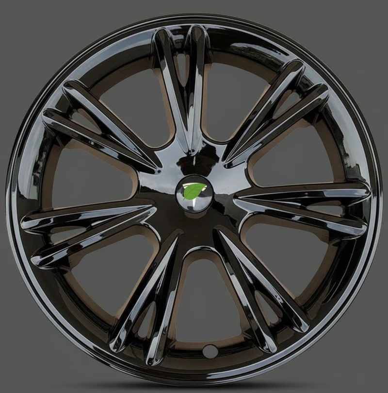 TESLA MODEL Cache-moyeux de roue Y NOIR BRILLANT 19 pouces pour Model Y de 2022 à 2025 UNIQUE S14