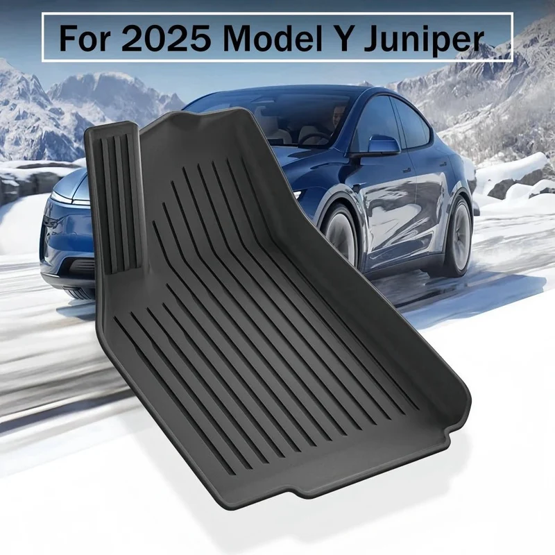 Tesla Model Tapis de sol sur mesure toutes saisons en TPE pour Y+ Juniper (à partir de 2025) (conduite à droite)