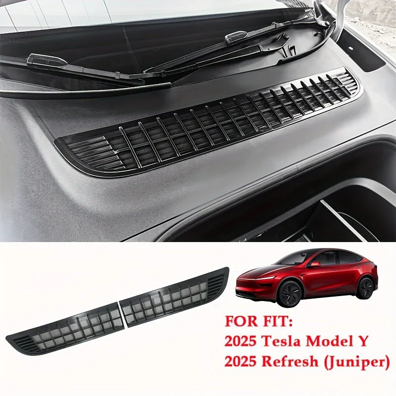 Tesla Model Grille de ventilation avant Y Juniper 2025 avec protection contre les insectes et la poussière