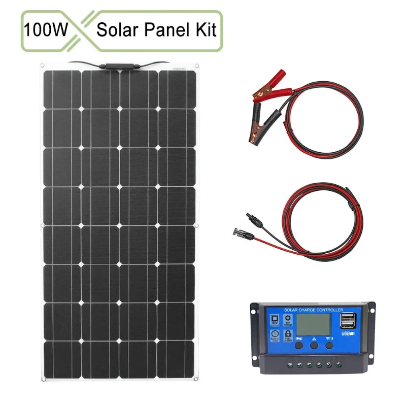 Off Grid 12V Solar System Kit