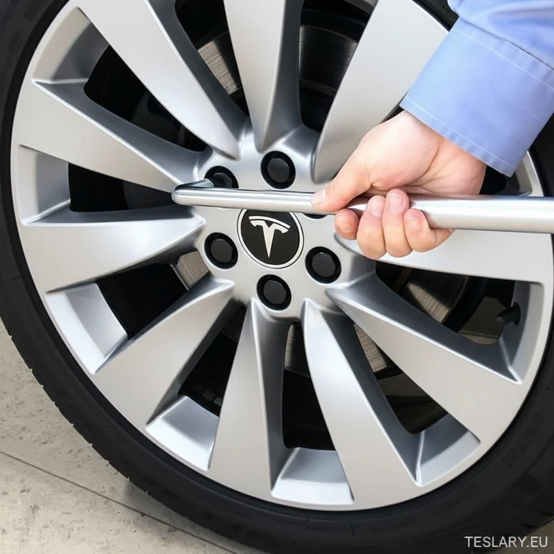 Clé à roue télescopique, clé à roue allongée compatible avec Tesla Model 3 YSX Highland et Juniper
