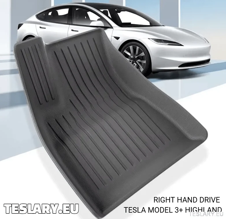 Tesla Model 3+ Tapis de sol Highland 2024 en TPE imperméables et résistants à l'usure