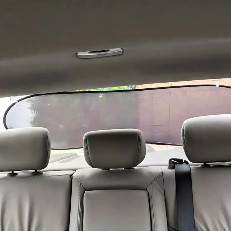 Pare Soleil Voiture Ventouse - Lunette Arrière | BackShade™