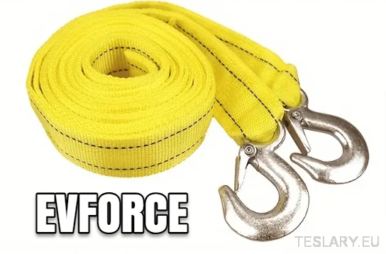 Sangle de remorquage robuste en nylon 5 tonnes - Universelle