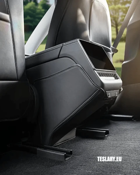 Tesla Model 3+ Highland / Tesla Model Panneau arrière Y+ Juniper en cuir PU pour console arrière