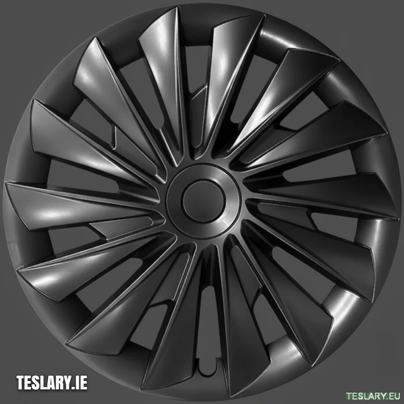 Tesla Model 3+ Enjoliveurs Highland 18" style lame - Noir mat