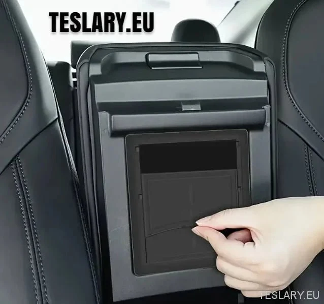 Tesla Model 3 / Y Accoudoir avec rangement dissimulé coulissant