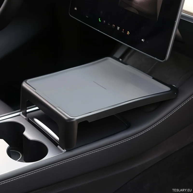Plateau de console centrale pour Tesla Model 3 / Y Noir
