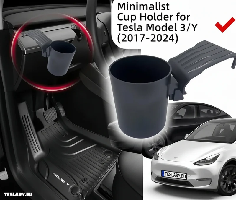 Porte-gobelet de tableau de bord pour Tesla Model 3 / Oui