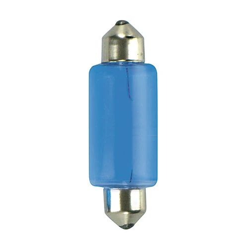 Pilot 12V Lampada siluro Blu-Xe - 15x41 mm - 18W - SV8,5-8 - 2 pz - D/Blister