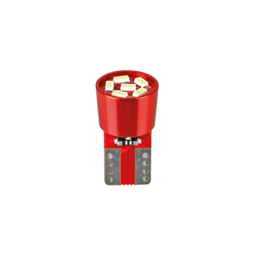 Pilot 12V Led series 6 Led SMD T10 W2,1x9,5d 2 pz Bianco Resistenza inc