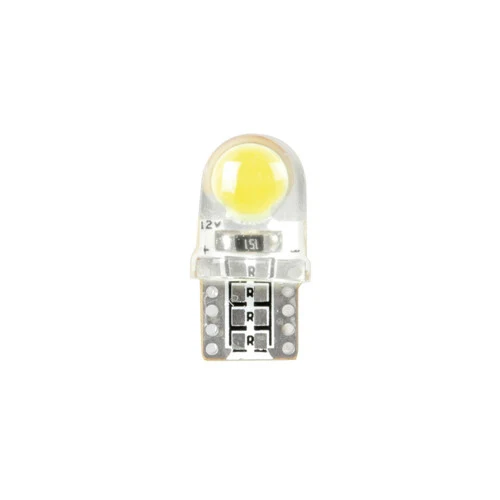 Pilot 12V Led series - 6 Led COB - (T10) - W2,1x9,5d - 2 pz - Scatola - Bianco