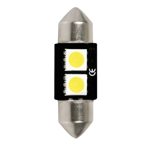 Pilot Hyper-Led 6 2 x3 chips 10x32 mm SV8,5-8 1 pz Bianco Resistenza inc