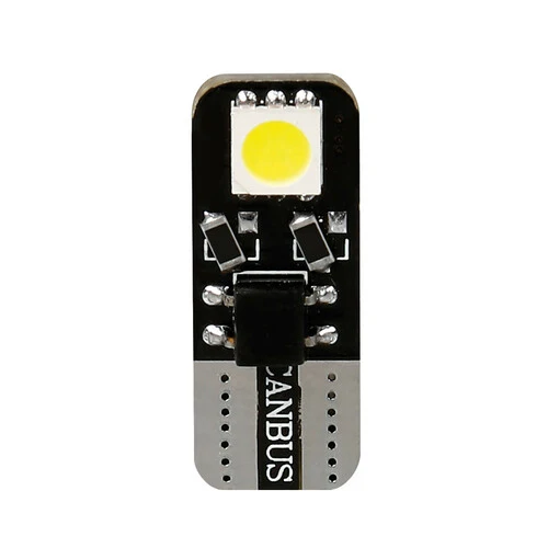 Pilot Hyper-Led 6 2 x3 chips T10 Bifocus W2,1x9,5d 2 pz Bianco Resistenza inc