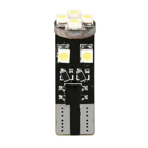 Pilot Hyper-Led 24 8 x3 chips T10 Trifocus W2,1x9,5d 2 pz Bianco Resistenza inc