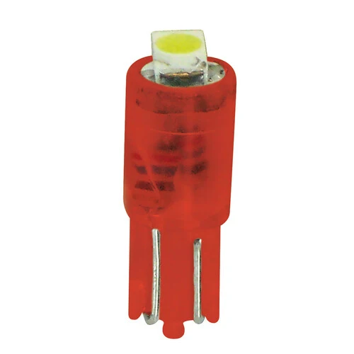 Pilot 12V Hyper-Led 2 1 SMD x 2 chips (T5) W2x4,6d 2 pz D/Blister Rosso