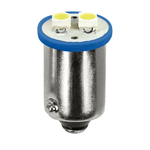 Pilot 12V Hyper-Led 6 - 2 SMD x 3 chips - BA9s - 2 pz - D/Blister - Blu