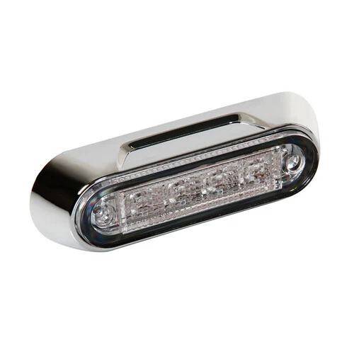 Lampa Premium, luce a 4 led, montaggio superficie, 12/24V - Verde 41503
