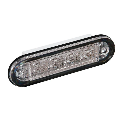 Lampa Premium, luce a 4 led, montaggio ad incasso, 12/24V - Rosso 41496