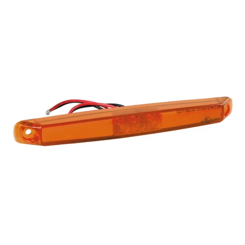 Lampa Luce ingombro a 13 Led, 12/24V - Arancio 41479
