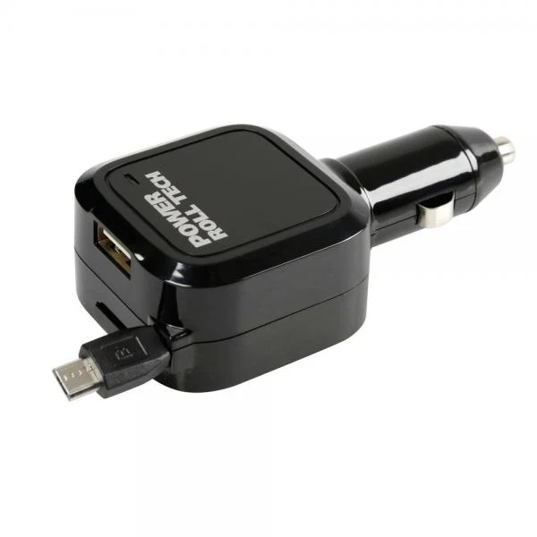 Lampa Caricabatteria Micro Usb con 1 porta Usb - Fast Charge - 3100 mA - 12/24V 38875