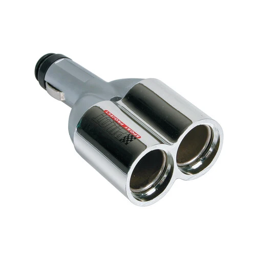 Lampa Dual-Muffler, presa corrente doppia 12/24V 39080