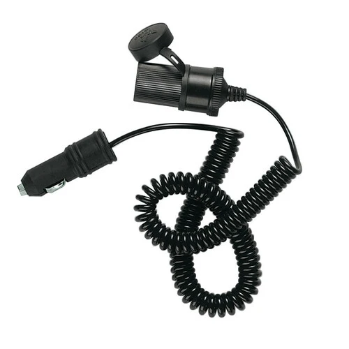Lampa Presa corrente con prolunga, 12/24V 39055
