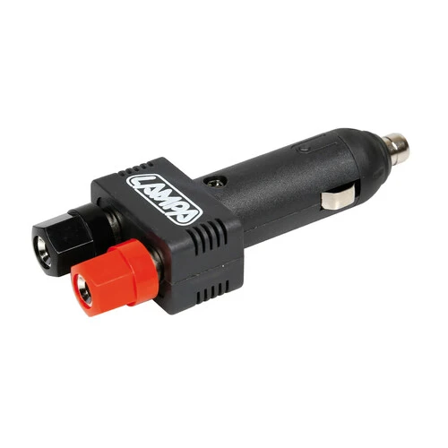 Lampa Spinotto per presa accendisigari con attacchi a morsetto, 12/24V 39004