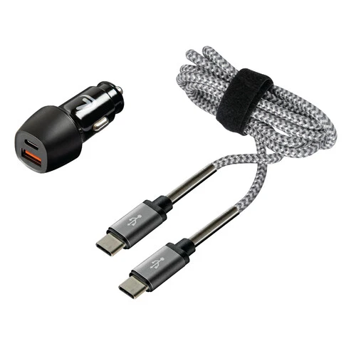 Lampa Kit 2 in 1 Type-C Pro Power Delivery Qualcomm Quick Charge 3.0 12/24V 38715