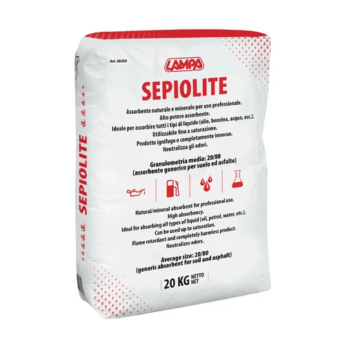 Lampa Sepiolite, assorbente generico per suolo ed asfalto, 20Kg 38203