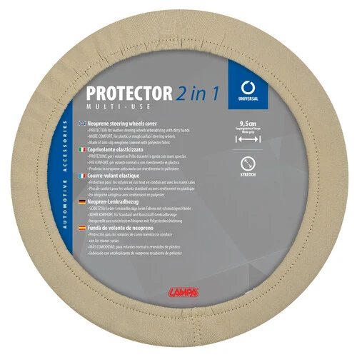 Lampa Protector 2 in 1, coprivolante elasticizzato in poliestere - Beige 33148