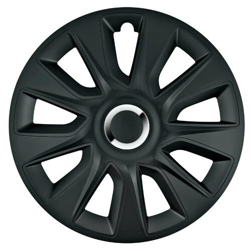 Pilot Copricerchi auto 4 pz - verniciati Tech-One Stratos RC Black - 17"