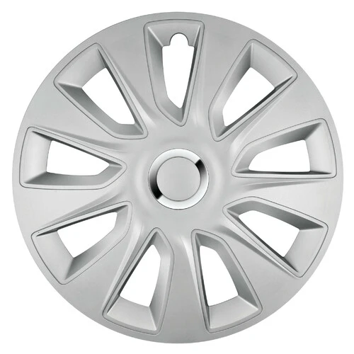 Pilot Copricerchi auto 4 pz - verniciati Tech-One Stratos RC Silver - 14"
