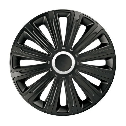 Pilot Copricerchi auto 4 pz - verniciati Tech-One Trend Black - 16"
