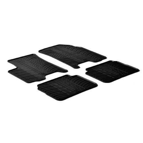 Tappetini gomma Chevrolet Aveo 3p 02/05>05/08 Aveo 5p 09/02>05/08 24381