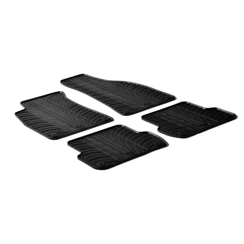 Tappetini gomma Audi A4 4p 01/01>10/07 Avant 09/01>04/08 A4 Cabrio 05/02>03/08 24378