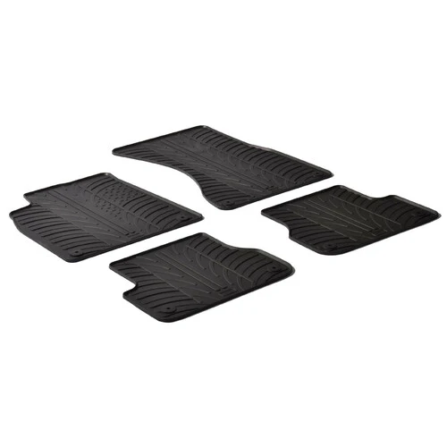Tappetini gomma Audi A6 4p 04/11>06/18 A6 Allroad 03/12> A6 Avant 09/11>07/18 24375