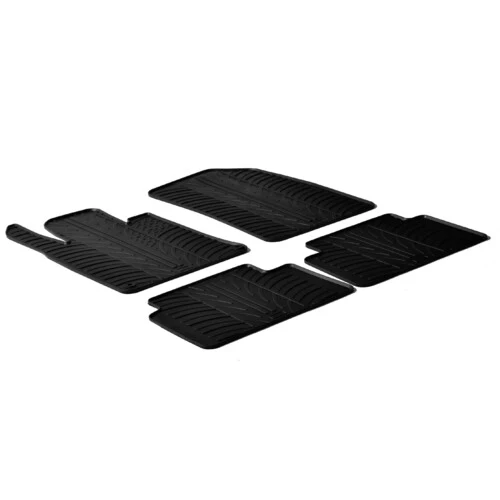 Tappetini gomma Peugeot 508 4p 03/11>05/18 Rxh 05/12>05/17 508 sw 03/11>05/18 24356